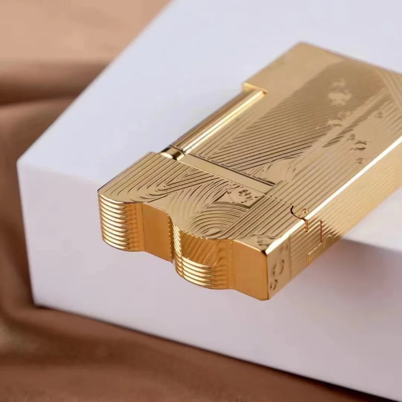 Briquet Éclipse – Finition Or ou Argent