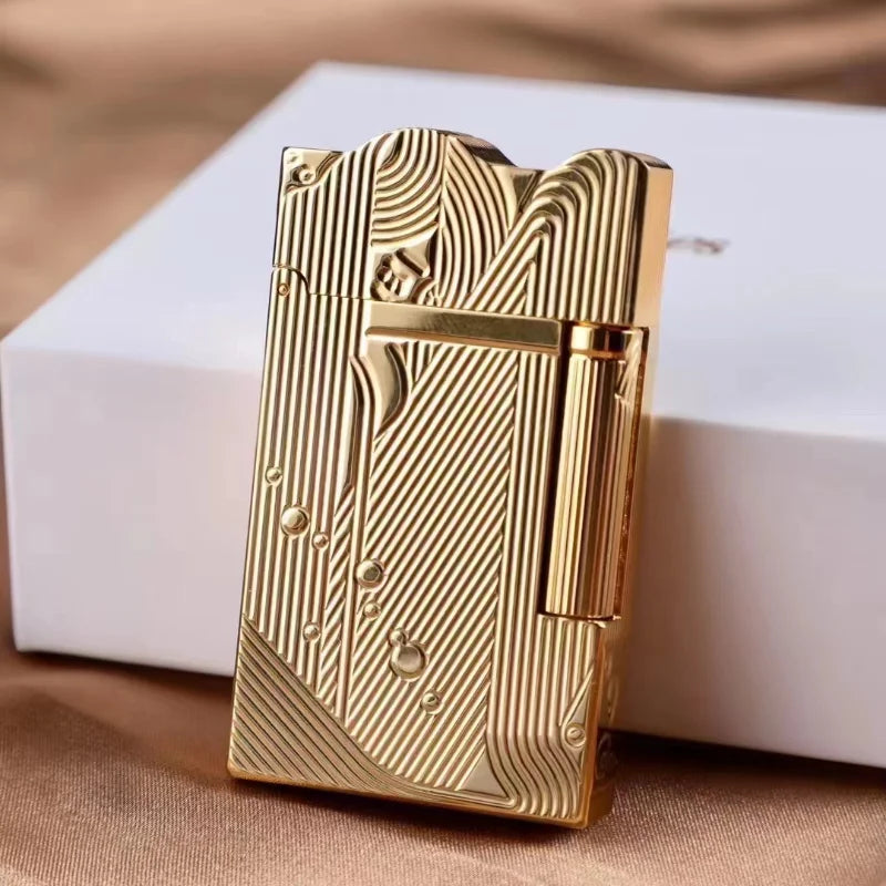 Briquet Éclipse – Finition Or ou Argent