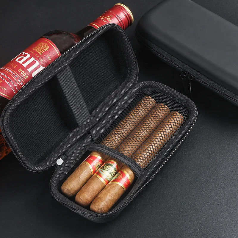 Mini Étui de Voyage pour Cigare – Compact & Élégant
