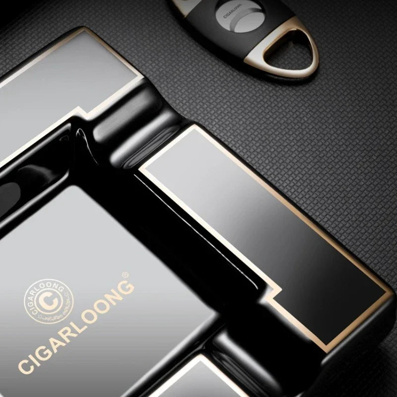 Cendrier Cigare ORION – Cendrier en Céramique Large Capacité