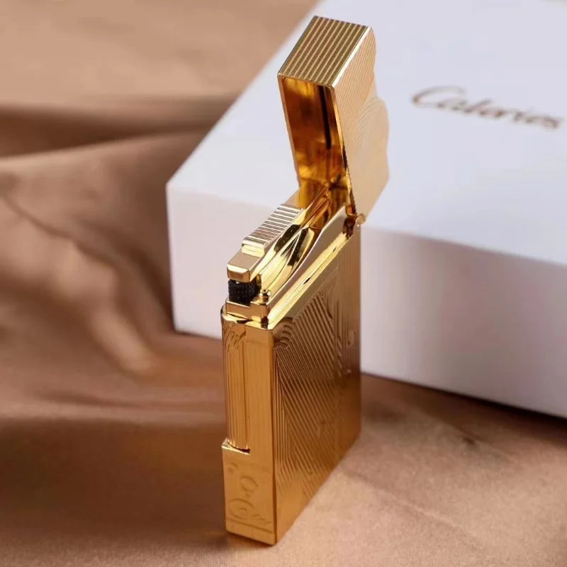 Briquet Éclipse – Finition Or ou Argent